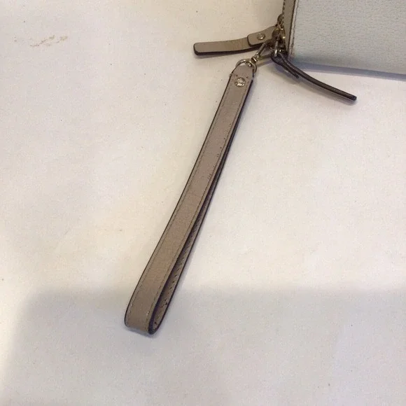 Kate Spade Anita Grove Street Leather Double Zipper Wallet Two Tone‎ - Picture 11 of 11